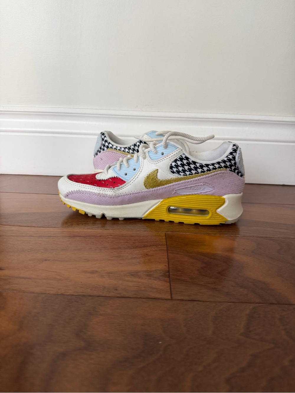 Nike Multicolor Air Max Sneakers - Red/Gold/Yellow/Pink/Blue/Black - Picture 2 of 6